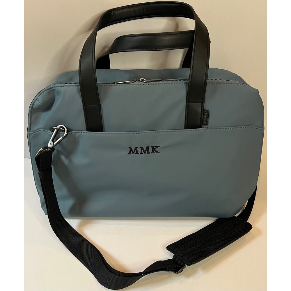 Away The Everywhere Bag Coast Blue Nylon Laptop Travel Tote Monogrammed MMK
